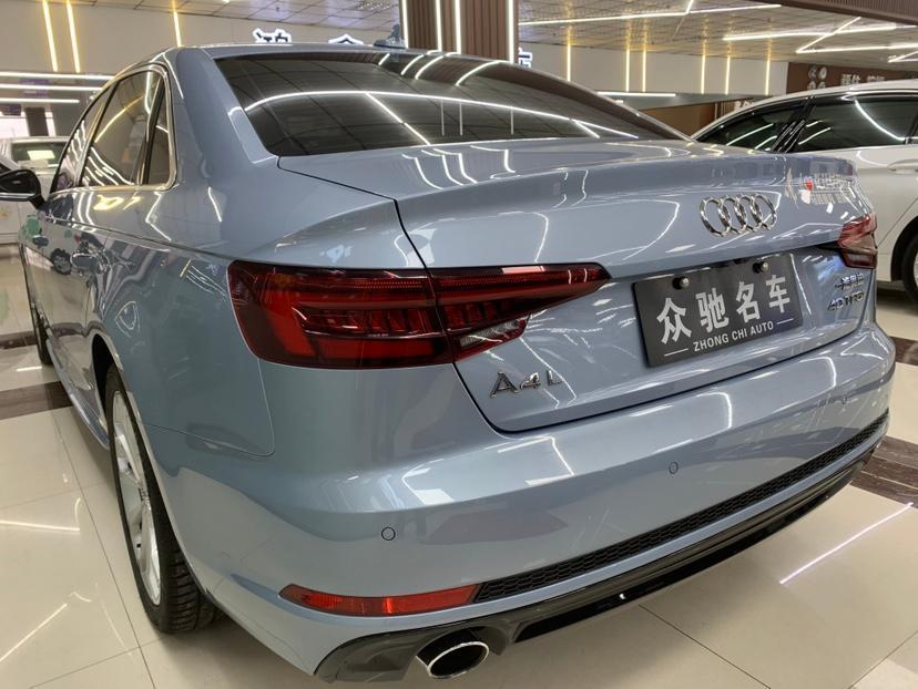 2018年6月奧迪 奧迪A4L  2018款 30周年年型 40 TFSI 時(shí)尚型