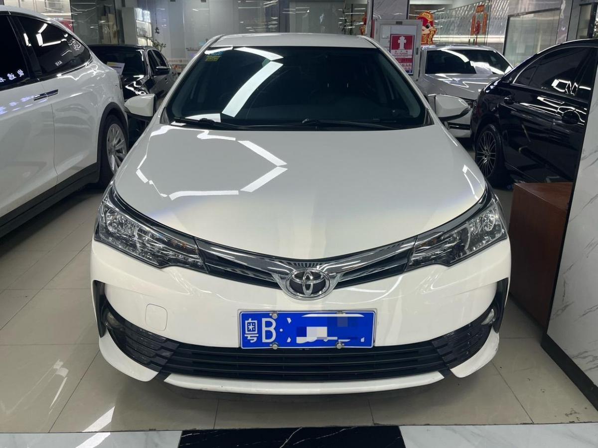 2019年6月豐田 卡羅拉  2018款 1.2T S-CVT GL智享版