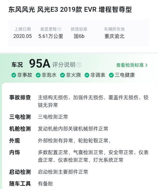 東風(fēng)風(fēng)光 東風(fēng)風(fēng)光E3  2019款 EVR 增程智慧型圖片