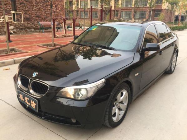【济南】2008年2月 宝马 宝马5系 530li 3.0 领先型 黑色 手自一体