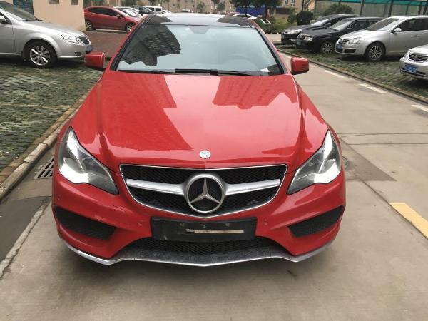 【武汉】2014年6月 奔驰 e级 e200 coupe 2.0t 红色 手自一体