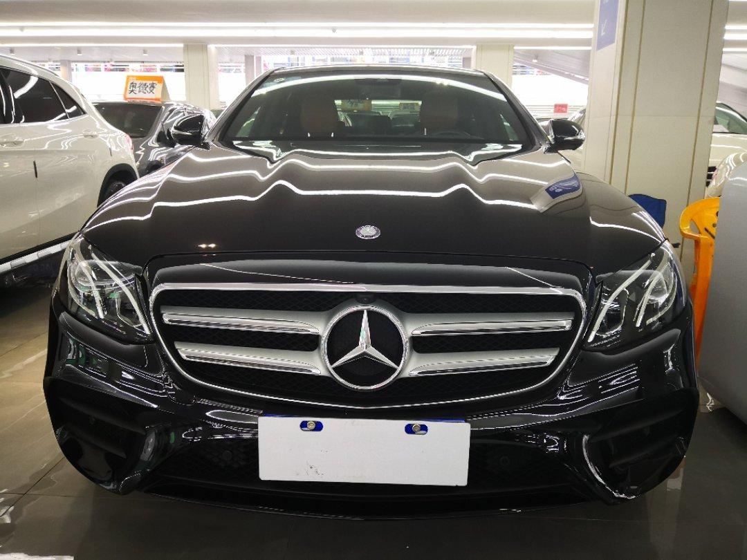 嘉兴2017年02月奔驰奔驰e级2017款e30020t运动版黑色自动档