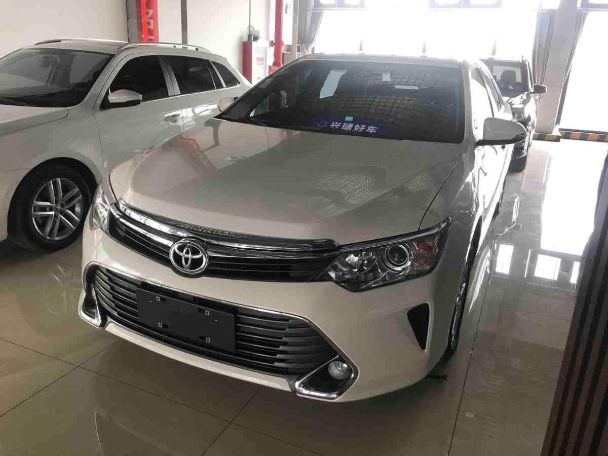 【唐山】2015年7月 丰田 凯美瑞 2015款 2.0g 领先版 白色 手自一体