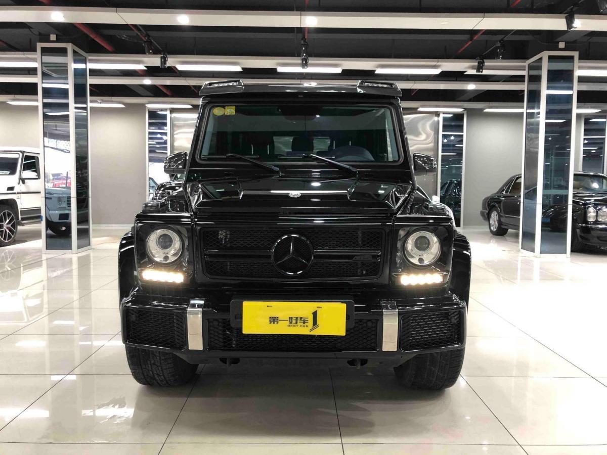 杭州2018年1月奔驰奔驰g级2018款g55040t4matic黑色自动档