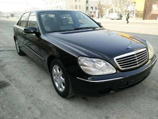 【鞍山】2000年12月 奔驰 s级 s320 3.2 黑色 手自一体