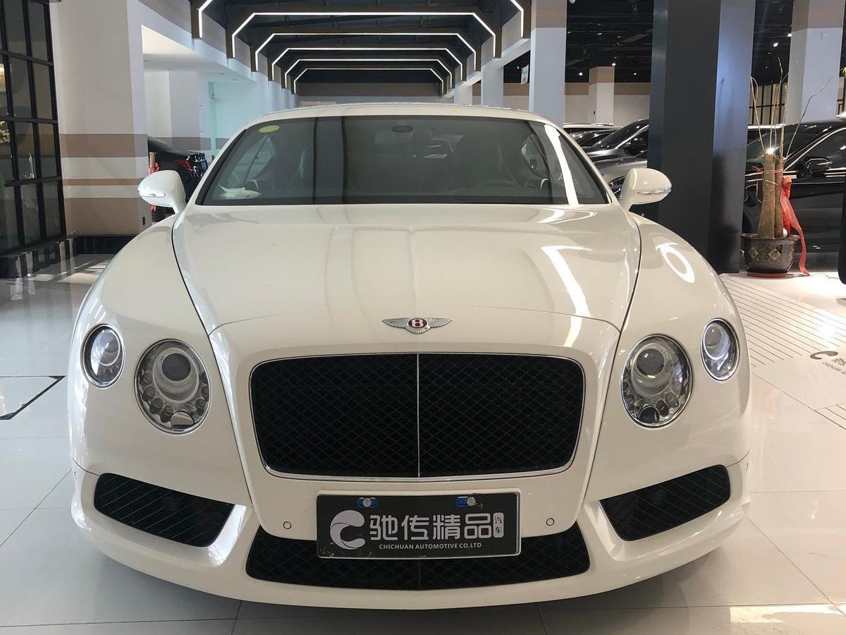 南宁2014年3月宾利欧陆2014款gt40t尊贵版白色自动档