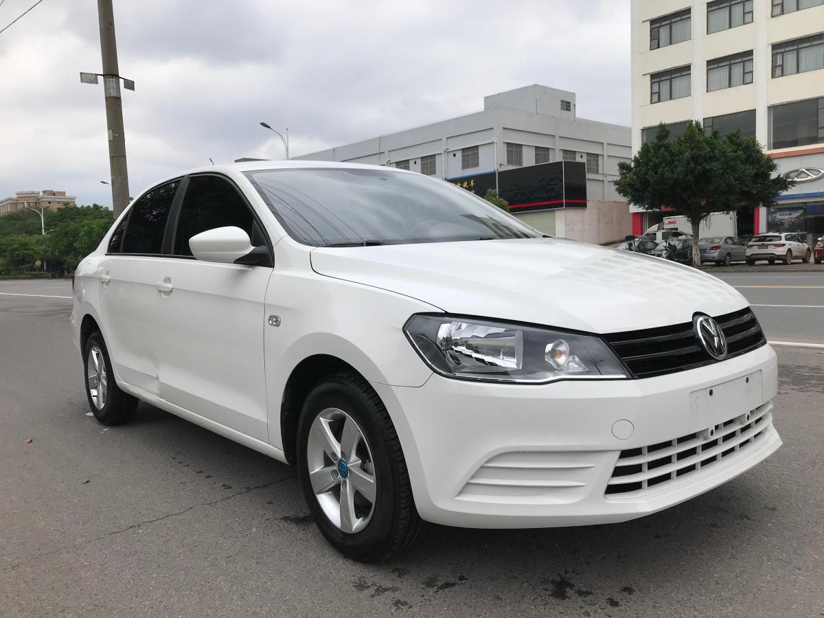 赣州2017年3月大众捷达2015款16l自动舒适型白色自动档