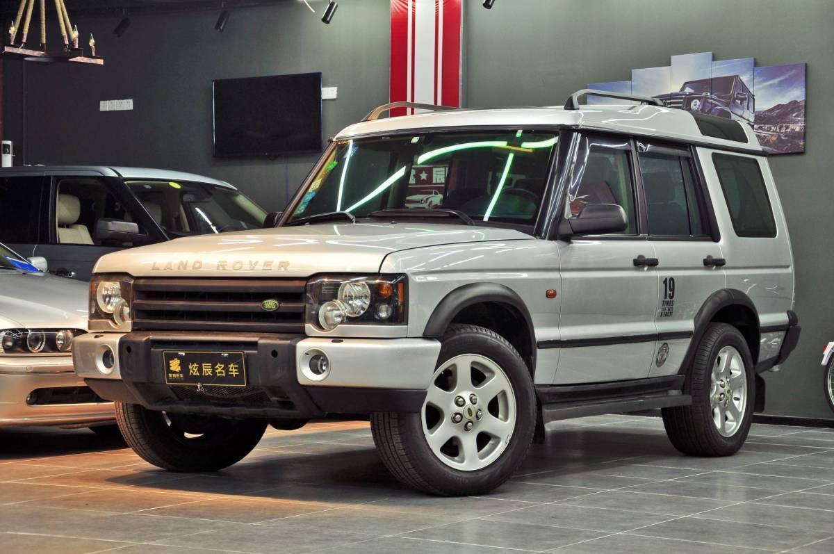 上海2003年10月路虎发现2004款40新发现银灰手自一体
