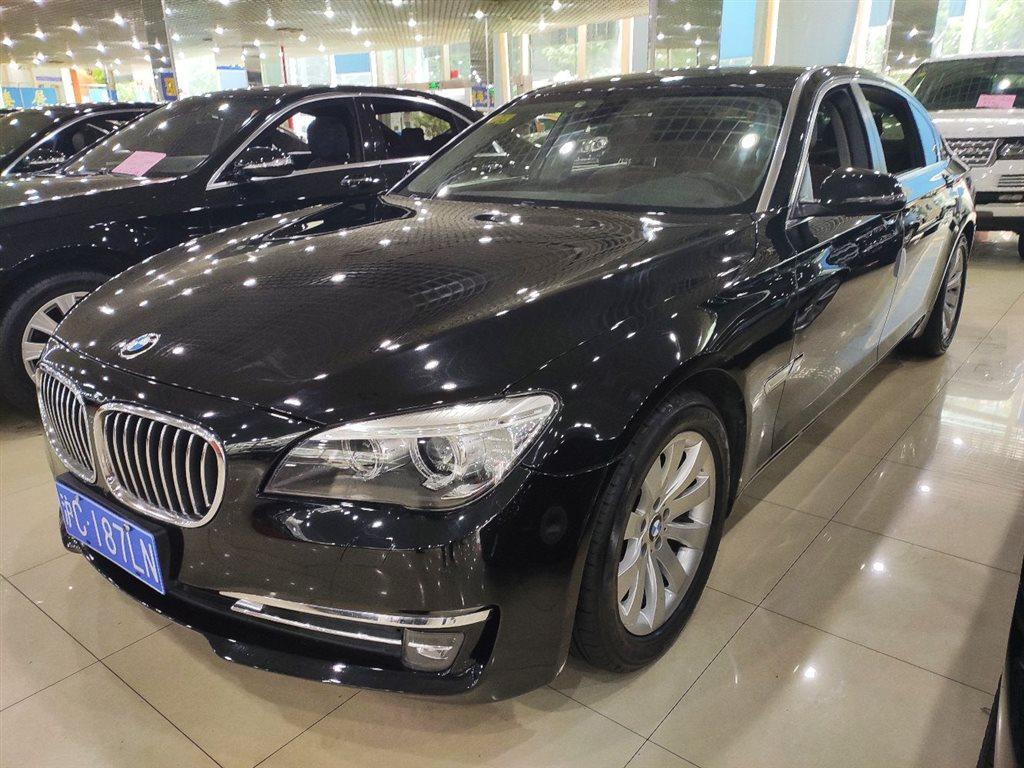 上海2014年6月宝马宝马7系2014款730li臻享型黑色自动档