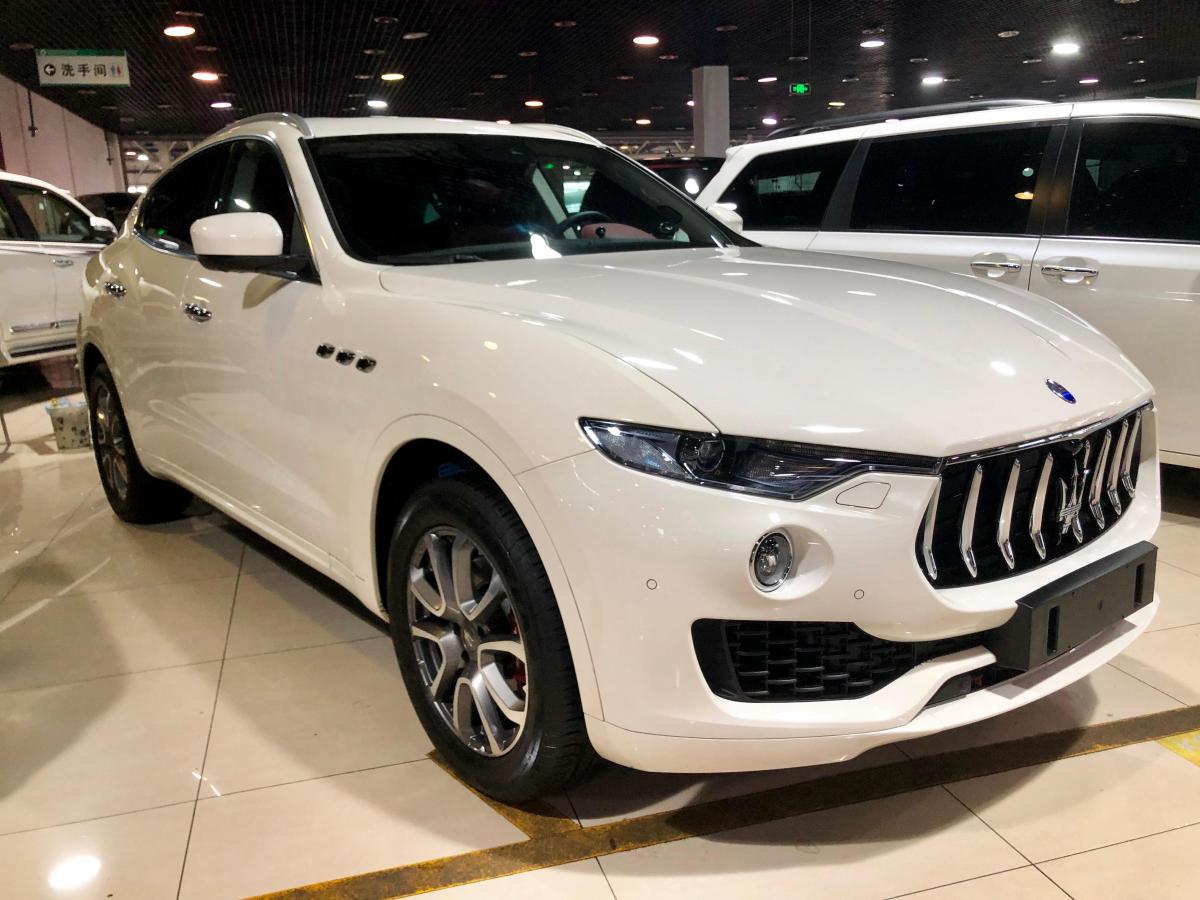 北京2017年2月玛莎拉蒂levante30ts白色自动档