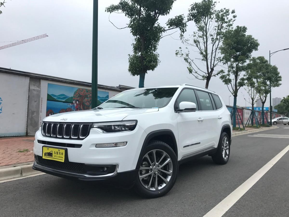 长沙2019年6月jeep大指挥官2018款20t两驱进享版白色手自一体