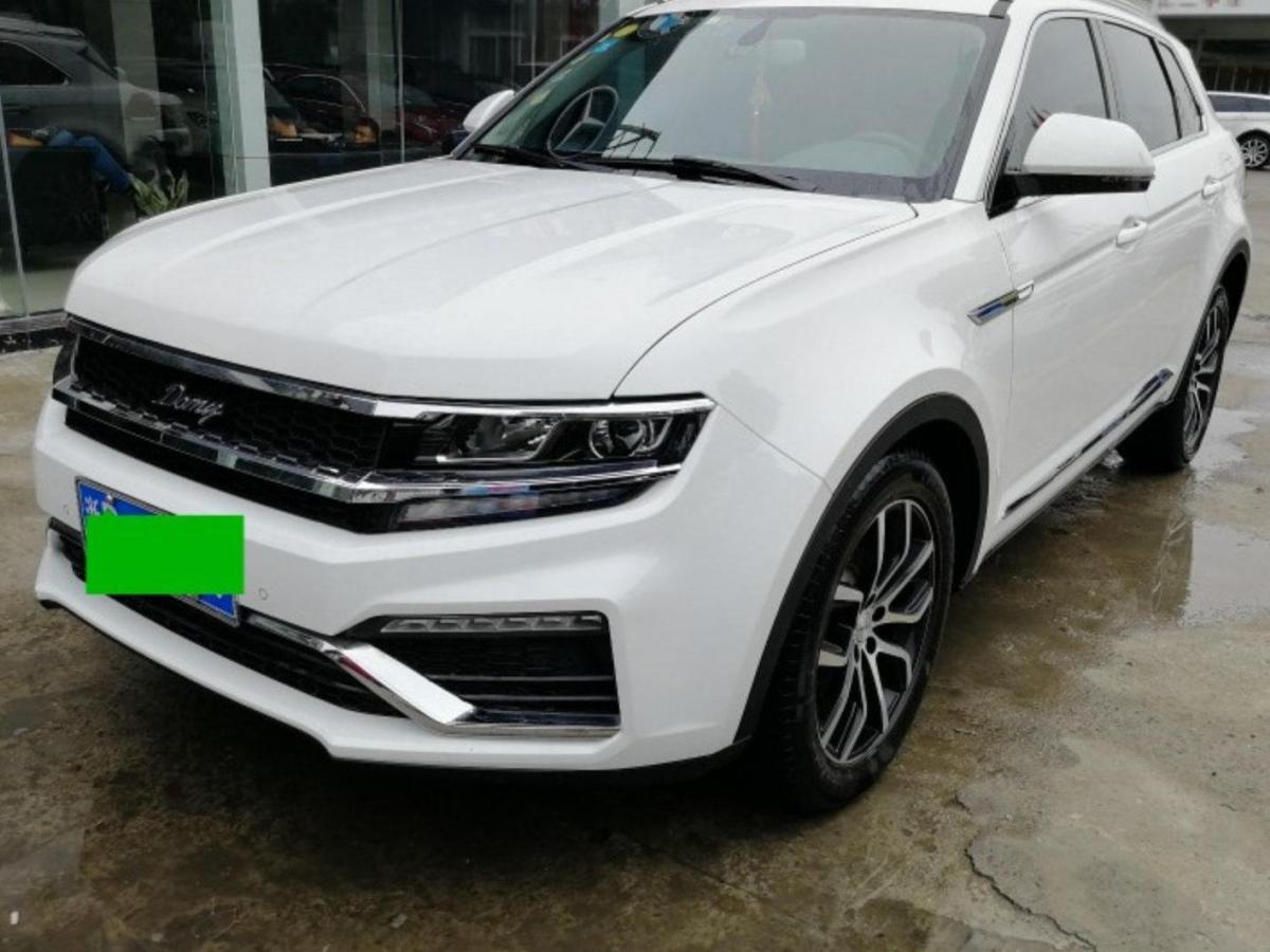 宁波2017年12月众泰大迈x72017款20t自动旗舰型白色自动档