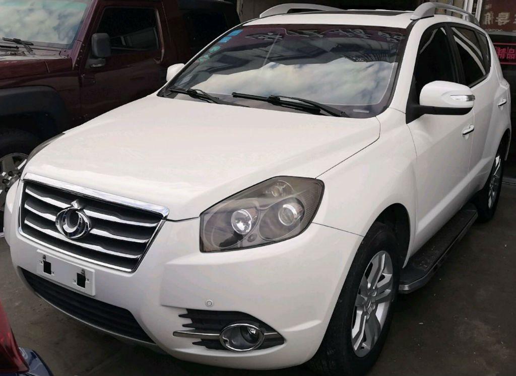 成都2015年02月吉利吉利gx72014款20l自动尊贵型白色手动挡